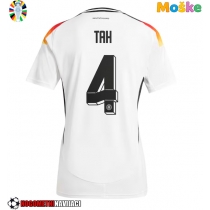 Moške Nogometnih dresov Nemčija Jonathan Tah #4 Domači EP 2024 Kratki rokavi